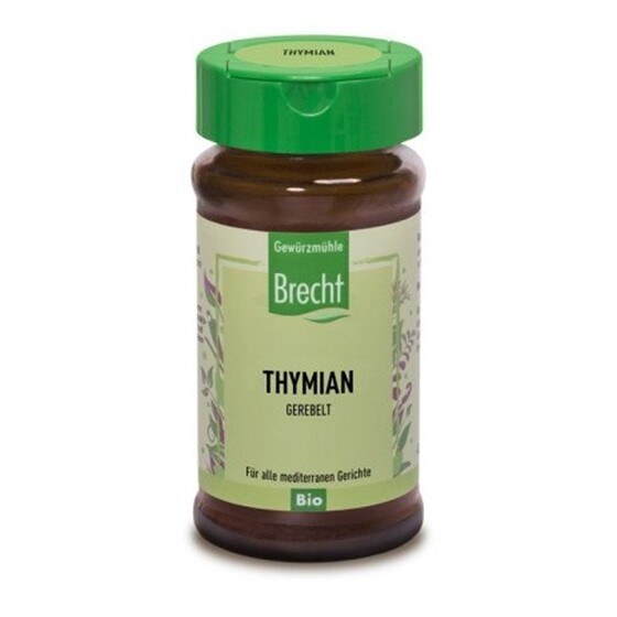 Brecht Bio Thymian gerebelt Glas 3 x 10 g