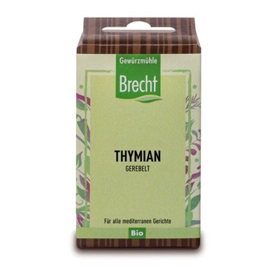 Brecht Bio Thymian gerebelt Pack 3 x 10 g