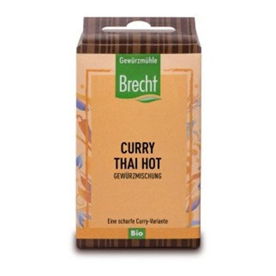 Brecht Bio Thai-Curry (scharf) Pack 3 x 30 g