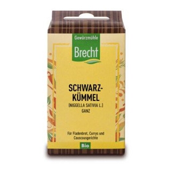Brecht Bio Schwarzkümmel Pack 3 x 40 g