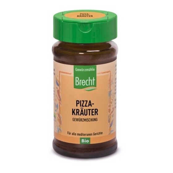 Brecht Bio Pizza-Kräuter Glas 3 x 25 g