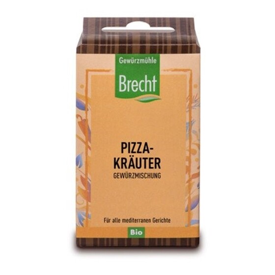 Brecht Bio Pizza-Kräuter Pack 3 x 25 g