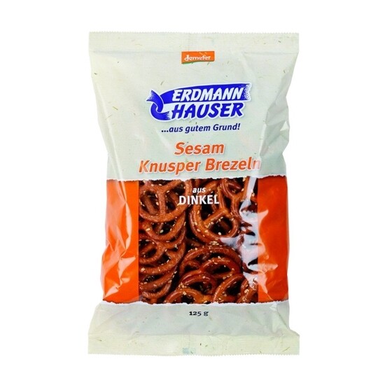 Knusperbrezel  Sesam Dinkel Erdmannhauser  Beutel  5 x 125 g