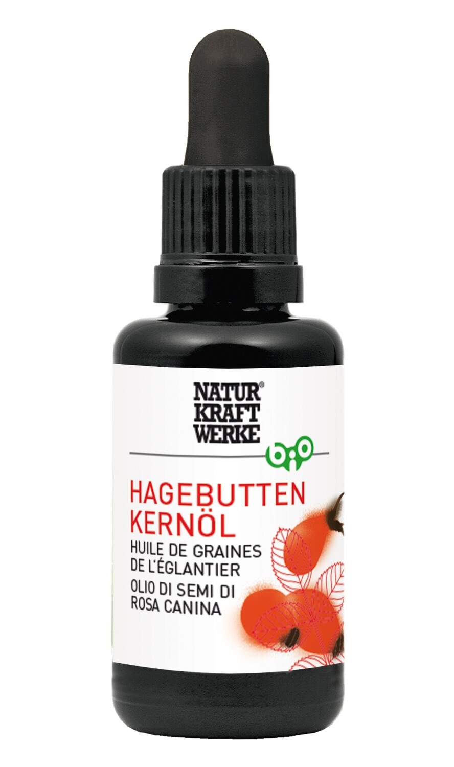 Hagebuttenkernöl Bio  Flasche 30 ml NKW