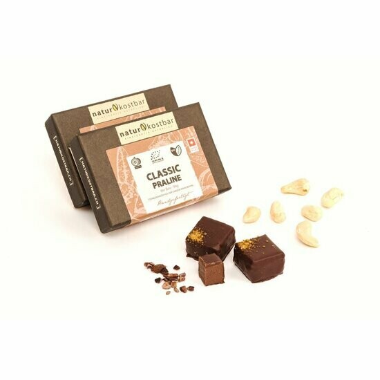 Classic Praline Naturkostbar 6er Box 96g
