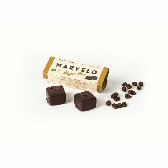 Praline Marvelo Magic Max Naturkostbar  4 x 30g