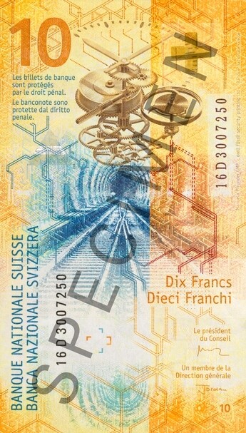 Cash 10 CHF