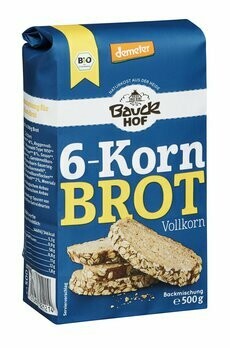 Bauckhof  6 Kornbrot  3 x 500g