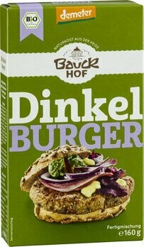 Bauckhof Demeter Dinkelburger 6 x 160g