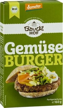 Bauckhof Gemüseburger 3 x  160g