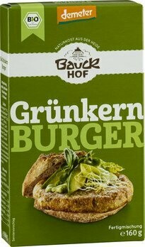 Bauckhof Demeter Grünkern Burger 3 x 160g