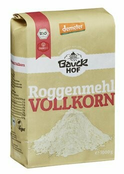 Bauckhof Roggenmehl Vollkorn 3x 1kg