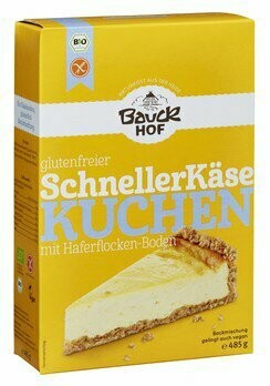 Bauckhof Schneller Käsekuchen glutenfrei 3 x 485g