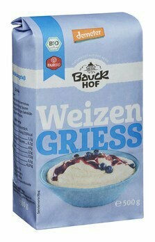 Weizengrieß Bauckhof 3 x 500g