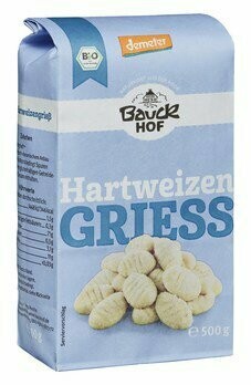 Hartweizengrieß Bauckhof 3 x 500g