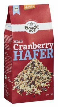 Cranberry Hafer müzli  Bauchof 3 x  425g