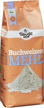Buchweizenmehl Vollkorn Bauckhof 3 x  500g