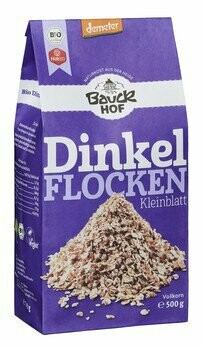 Dinkelflocken Kleinblatt Bauckhof 3 x 500g
