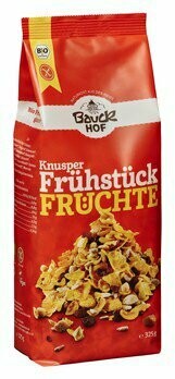 Knusper Frühstück Früchte Bauckhof 3 x  325g