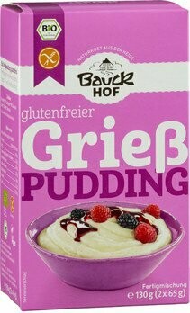 Grießpudding  Bauckhof 3packs 2x65g