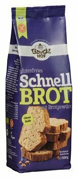 Schnellbrot mit Brotgewürz Bauckhof 3 x 500g