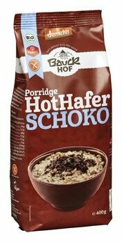 Hot Hafer Schoko Porridge Bauckhof 3 x 400g