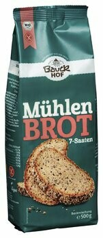 Mühlenbrot 7-Saaten Bauckhof 3 x 500g