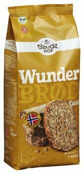Wunderbrot Gold Bauckhof 3 x  600 g