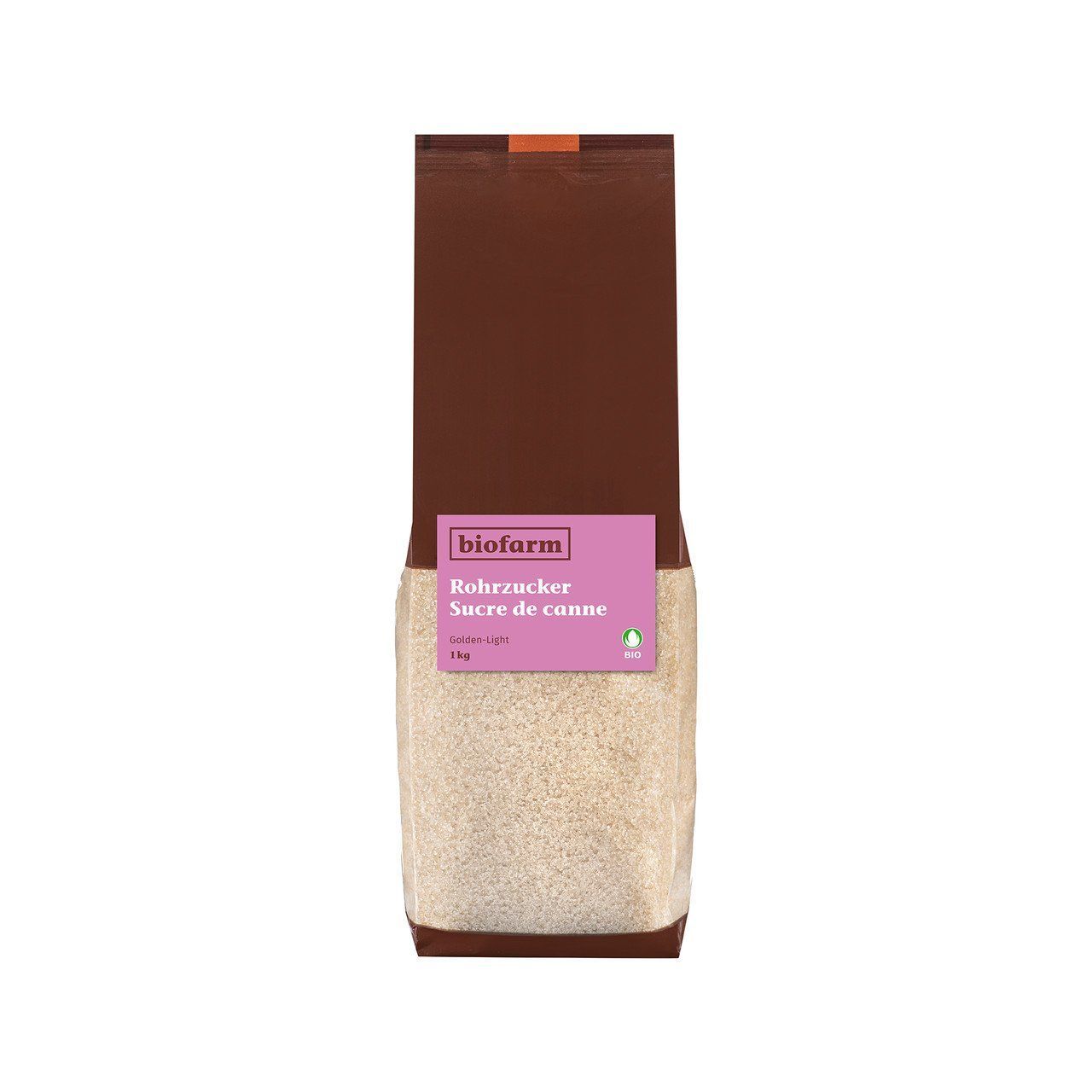 Zucker Golden Light Biofarm Bio 3 x 1 kg