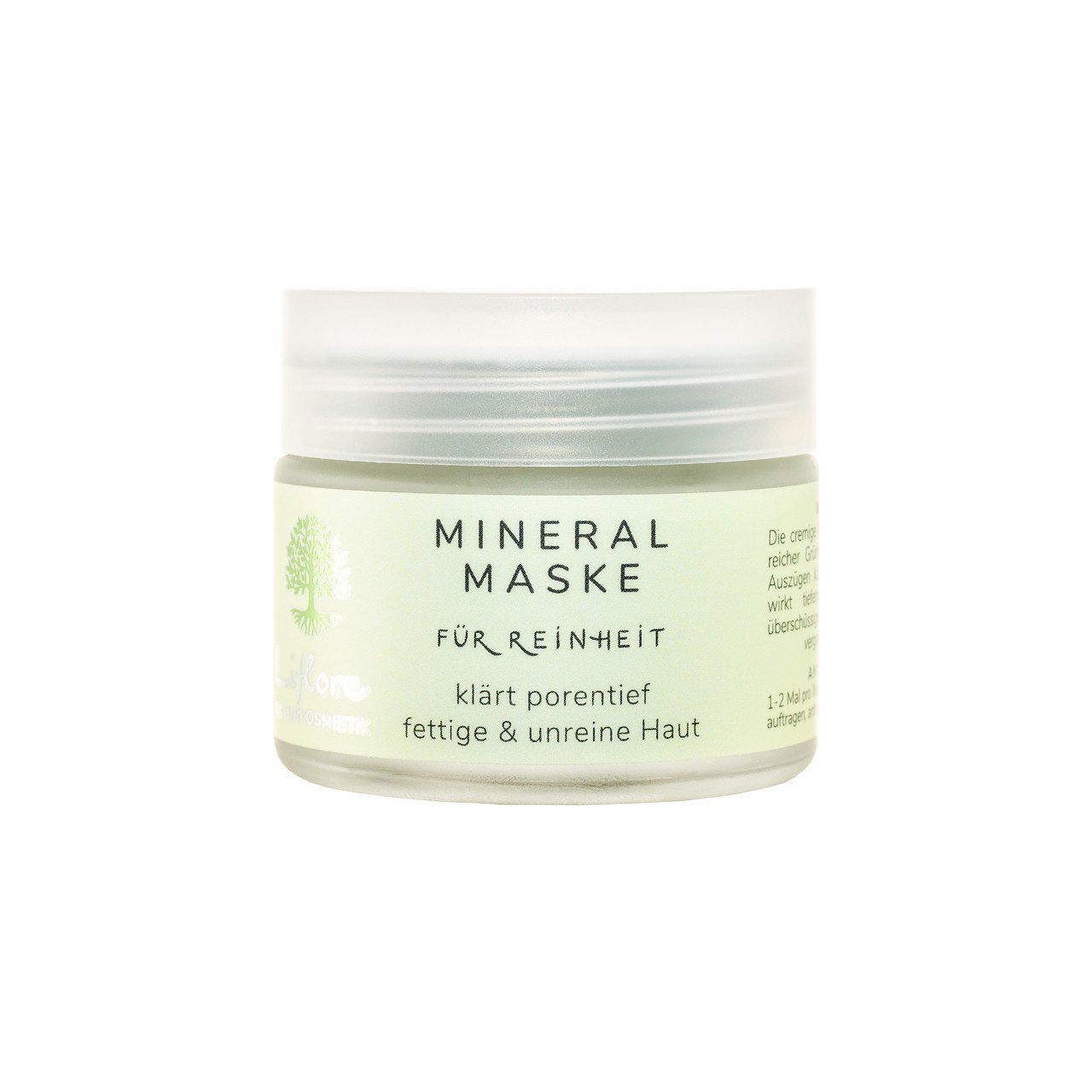 Liflore Mineral Maske, Natural Cosmetic vegan 50ml