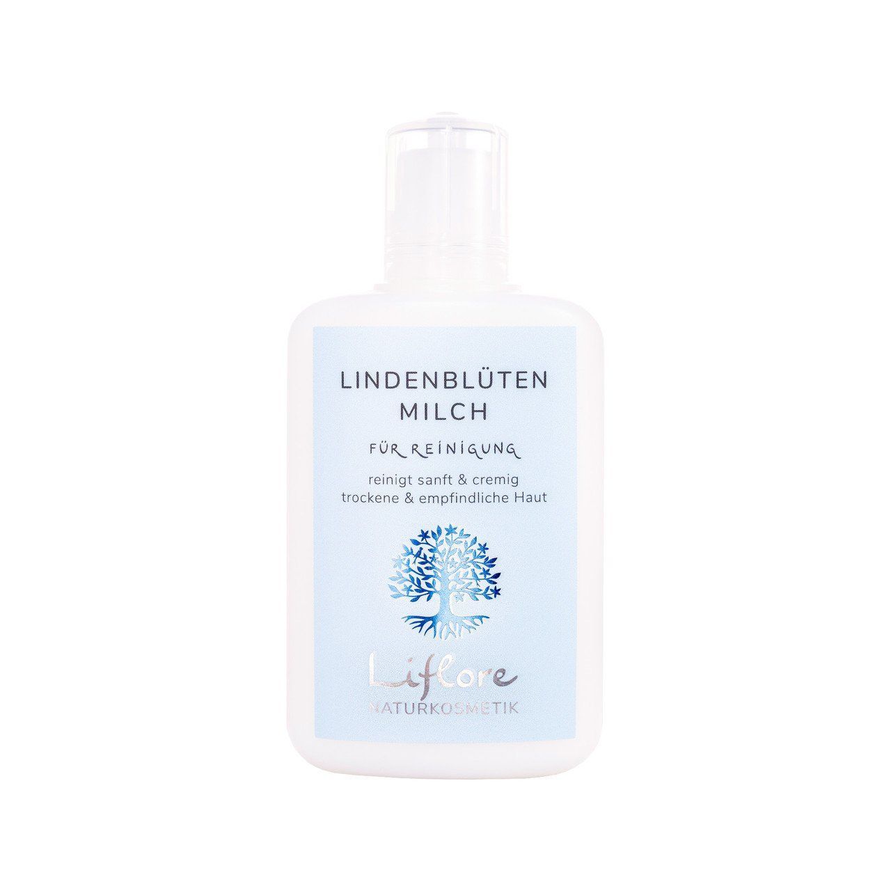 Liflore Lindenblüten Reinigungsmilch, Natural Cosmetic vegan 125ml