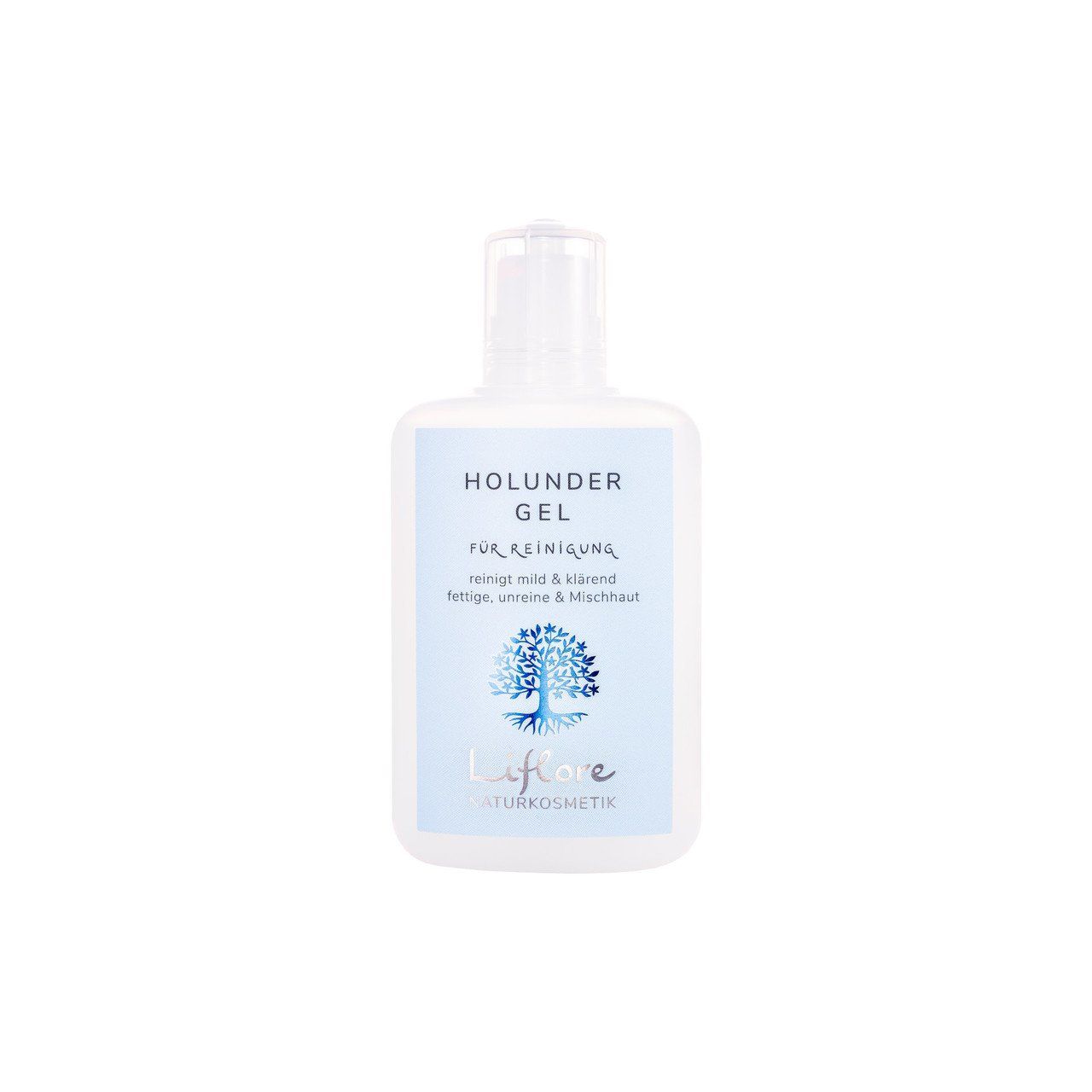 Liflore Holunder Reinigungsgel, Natural Cosmetic vegan 125ml