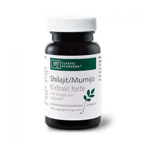 Shilajit forte Extrakt Classic Ayurveda 34g ca. 60 Kapseln