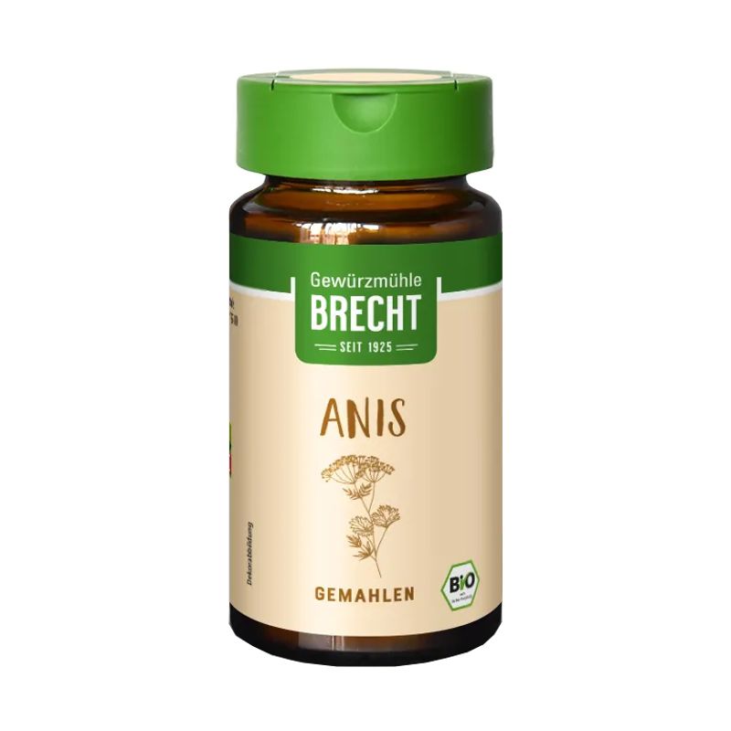 Brecht Bio Anis gemahlen Glas 35 g