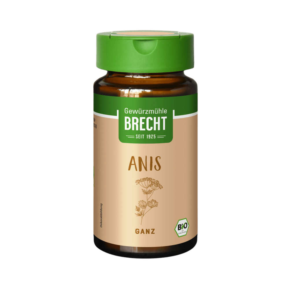 Brecht Bio Anis ganz Glas 35g