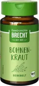 Brecht Bio Bohnenkraut gerebelt Glas  3 x 15 g