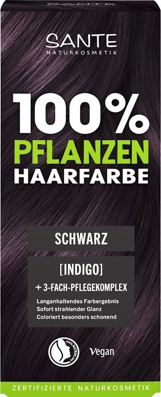 SANTE Pflanzenhaarfarbe 05 Schwarz