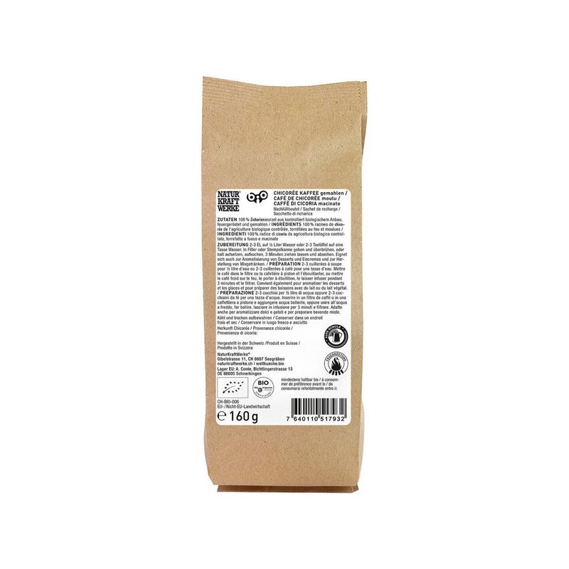 CHICORÉE KAFFEE BIO/KBA Naturkraftwerke 160g Beutel