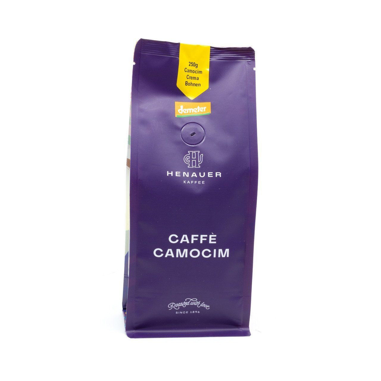 Kaffee Henauer Bio Demeter Camocim Kaffee Crema Bohnen Beutel 6x 250 g