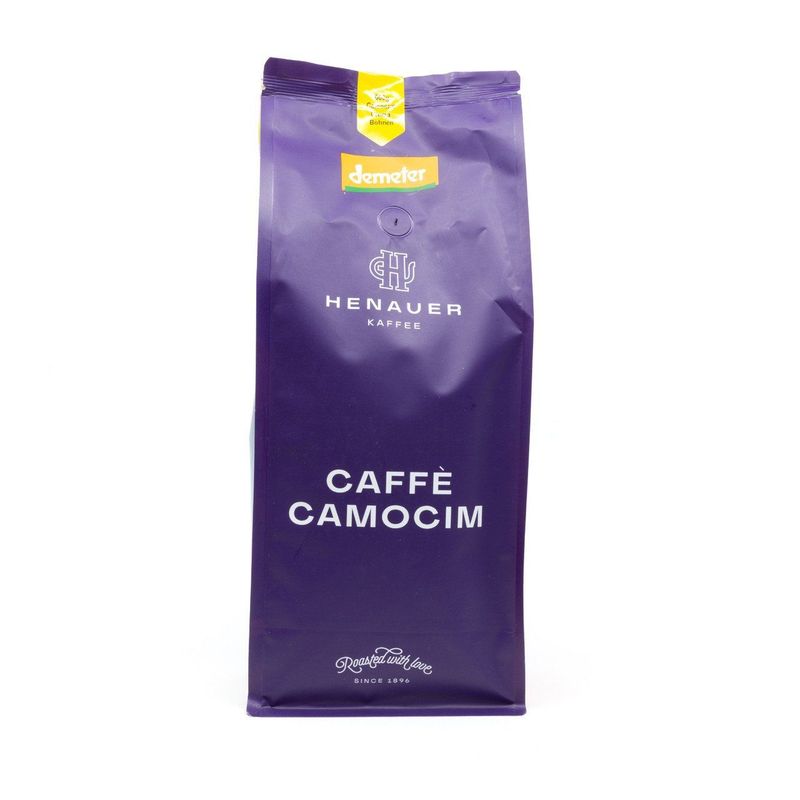 Kaffee Henauer Bio Demeter Camocim Kaffee Crema Bohnen 1kg