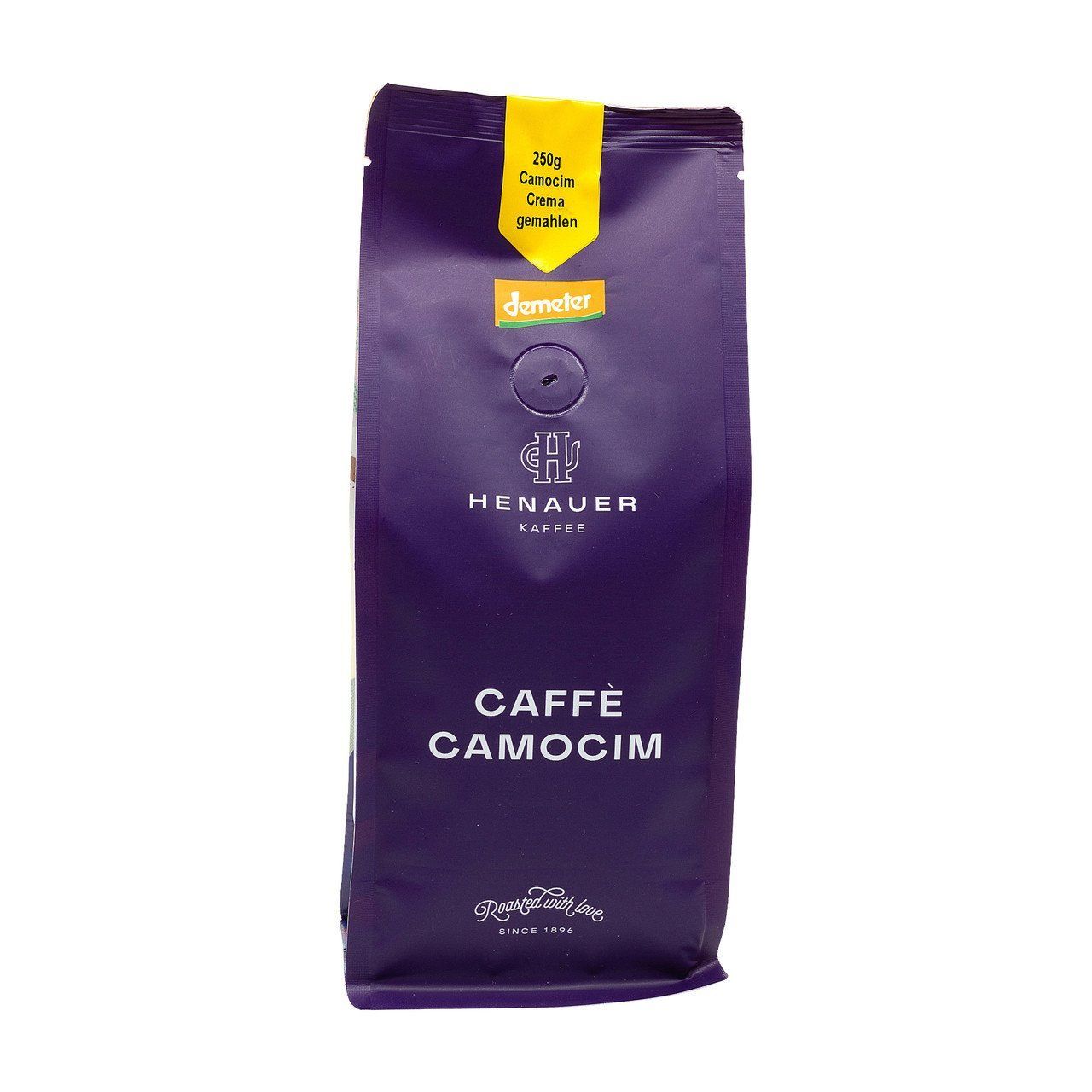 Kaffee Henauer Bio Demeter Camocim Kaffee Crema gemahlen 6x 250 g