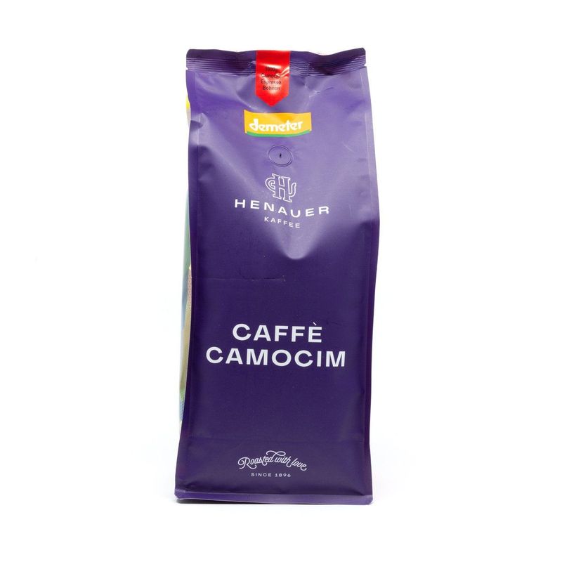 Kaffee Henauer Bio Demeter Camocim Kaffee Espresso Bohnen Beutel 1 kg