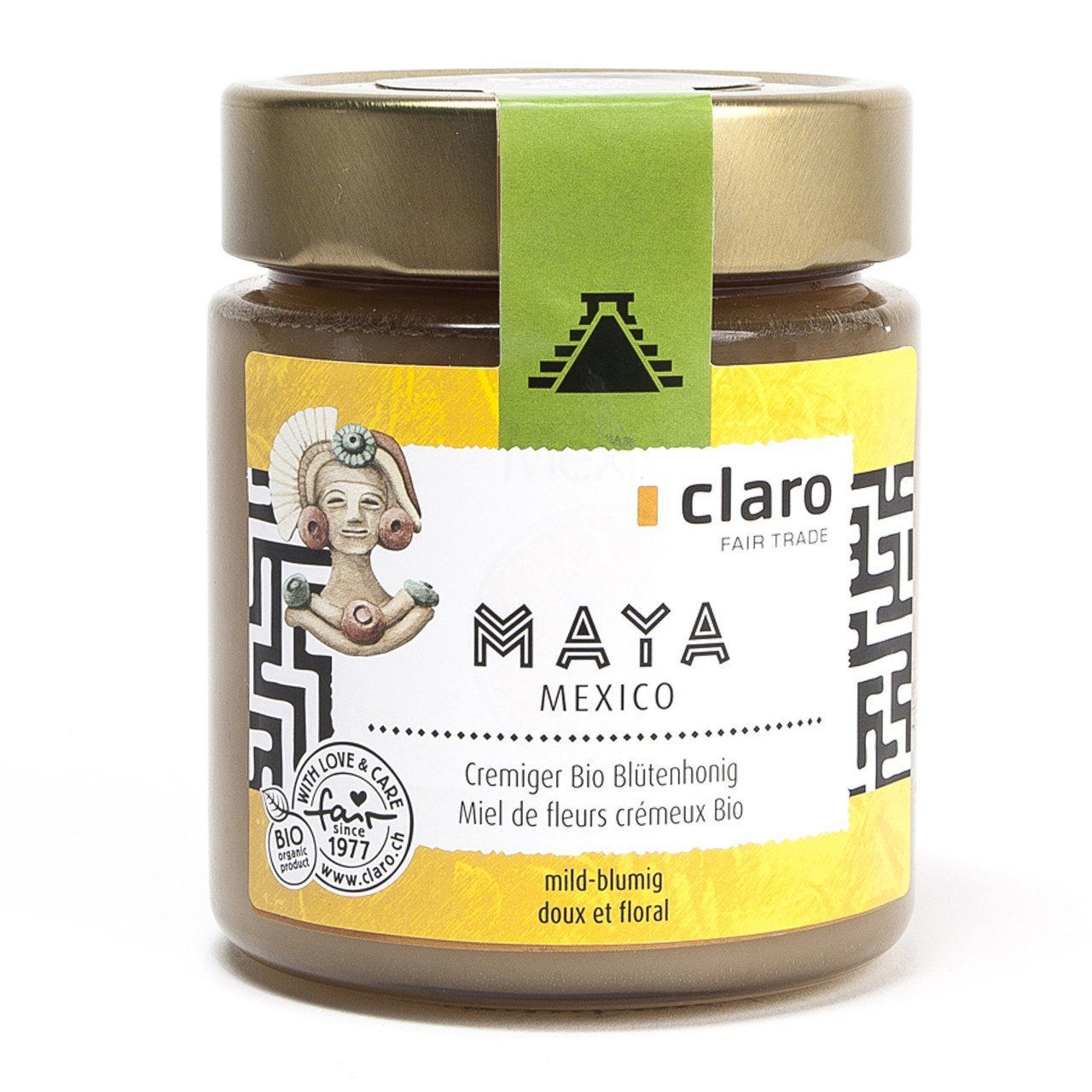 Honig Claro Fair Trade Mexico Blütenhonig cremig Bio Mexiko 500g