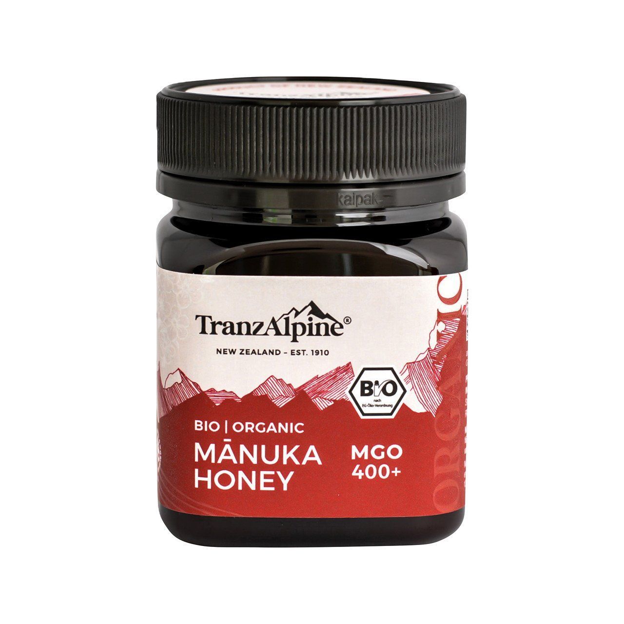 Manuka Honig MGO 400+ 250g Bio TranzAlpine