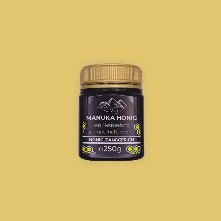 Manuka Honig Gold 6,  250g Honig Zangger