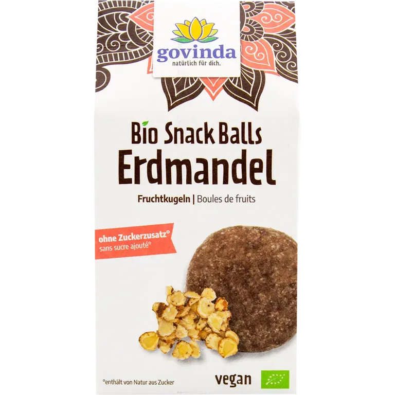 Govinda Erdmandel Snack Balls 100g