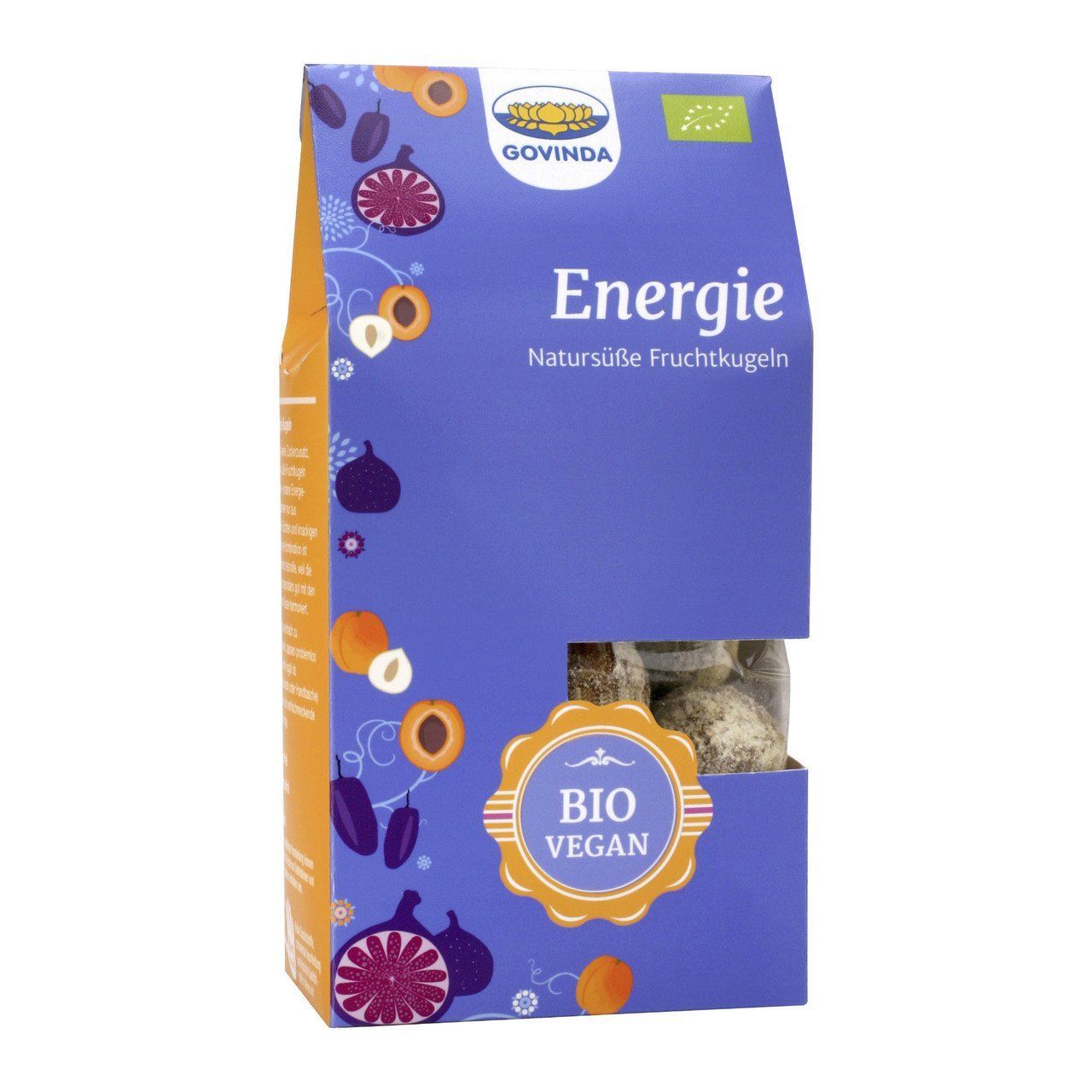 Govinda Energie Kugeln ohne Zucker EU Bio 120g
