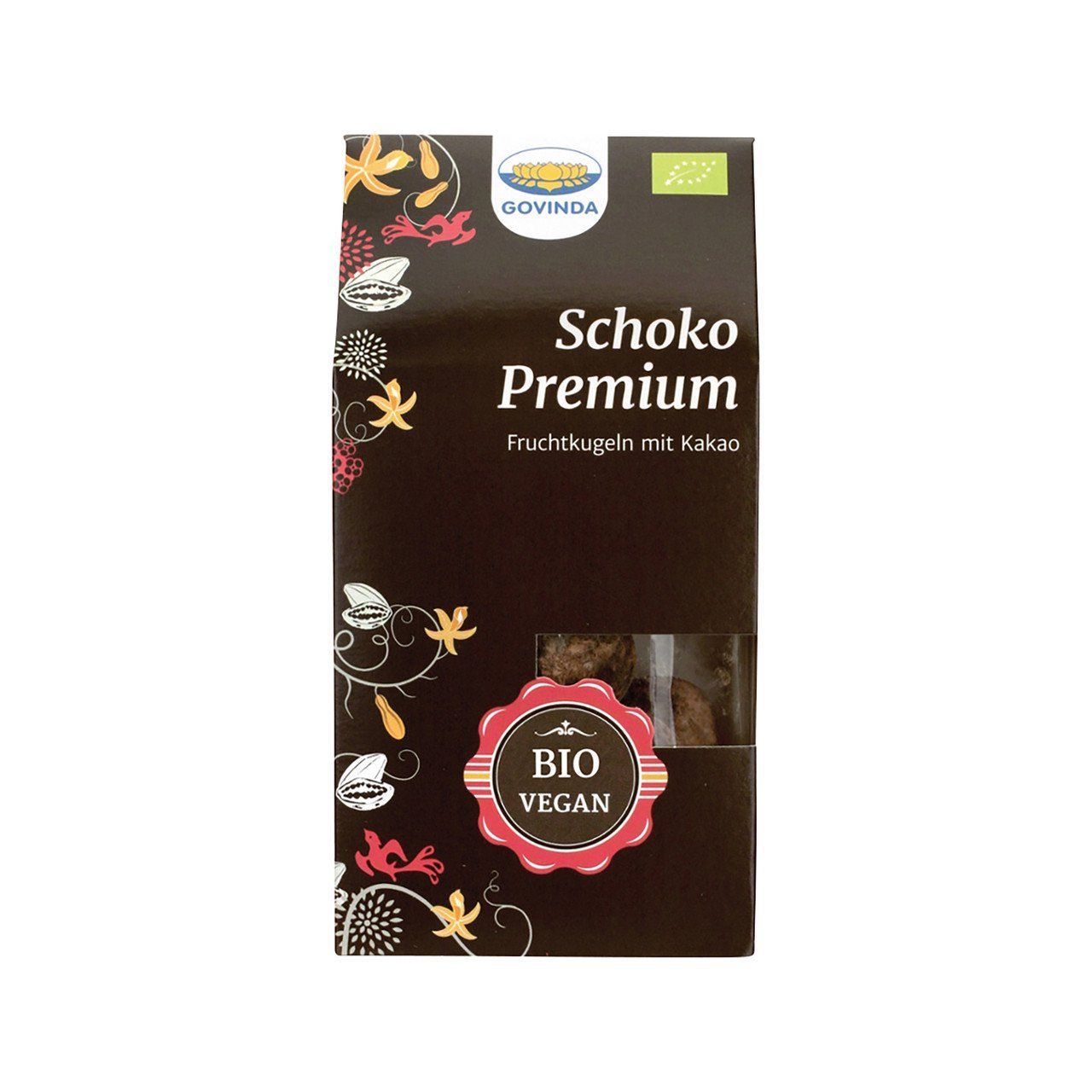 Govinda Schoko Premium Kugeln, EU Bio 120g