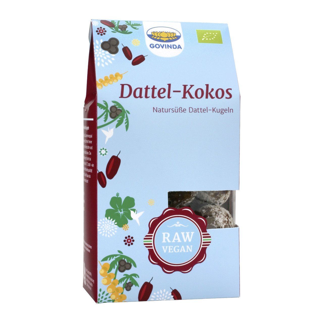 Govinda Dattel-Kokos Kugeln, EU Bio 120g