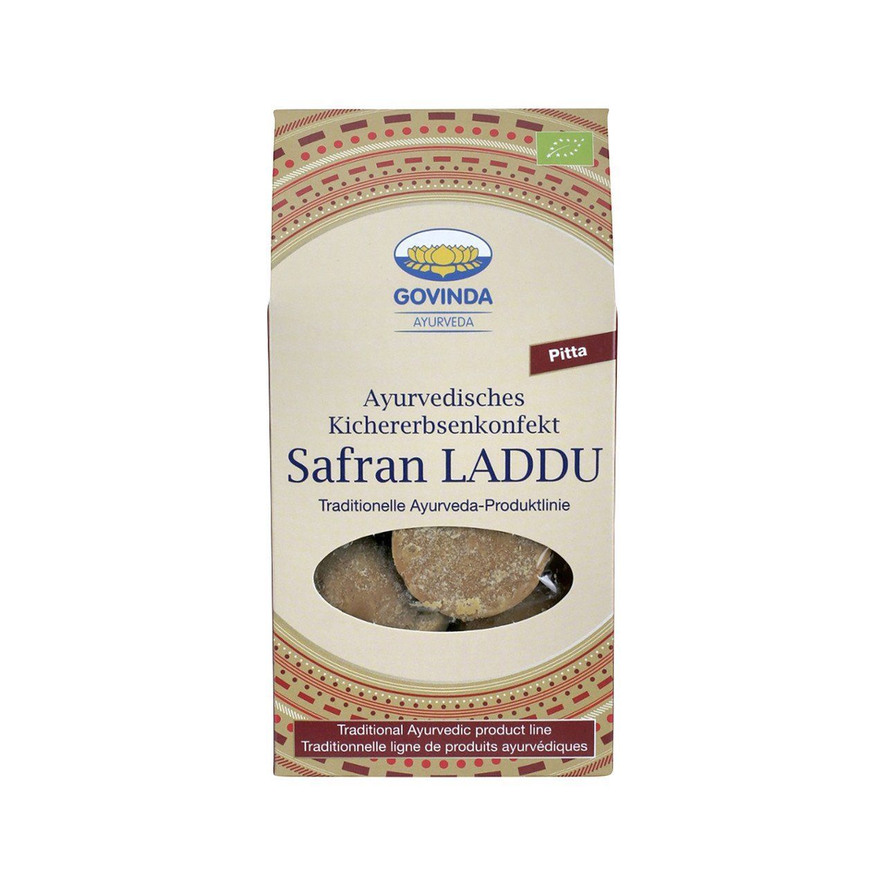 Govinda Laddu Safran Pitta EU Bio 120g